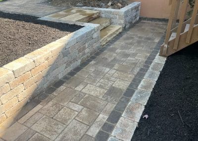 Paver Patio and Retaining Wall Build (Hebron, Kentucky)