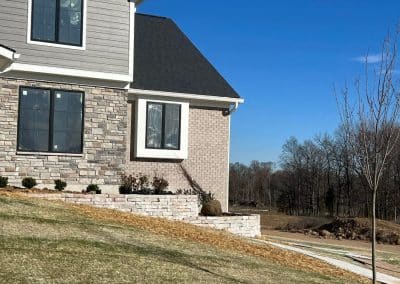 Landscape Design & Build and Retaining Wall (Burlington, Kentucky)