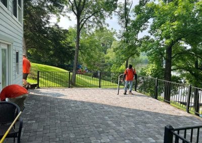 Paver Patio (Williamstown Lake, Kentucky)